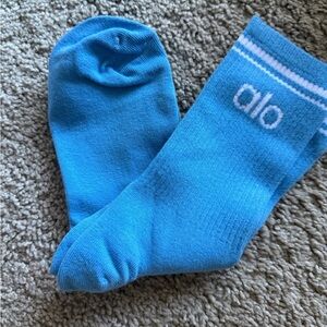 ALO Yoga Vibrant Blue Athletic Socks